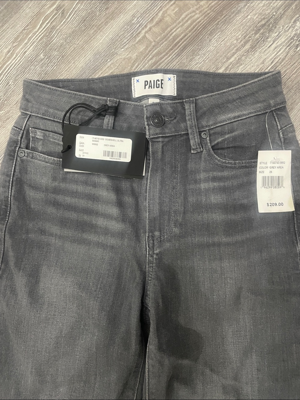 PAIGE Bombshell High Rise Ultra Skinny Jeans - Picture 2 of 5